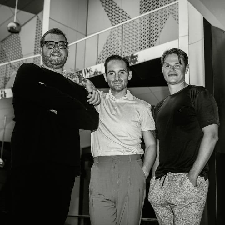 Jeff Zalaznick, Chef Mario Carbone, and Chef Rich Torrisi