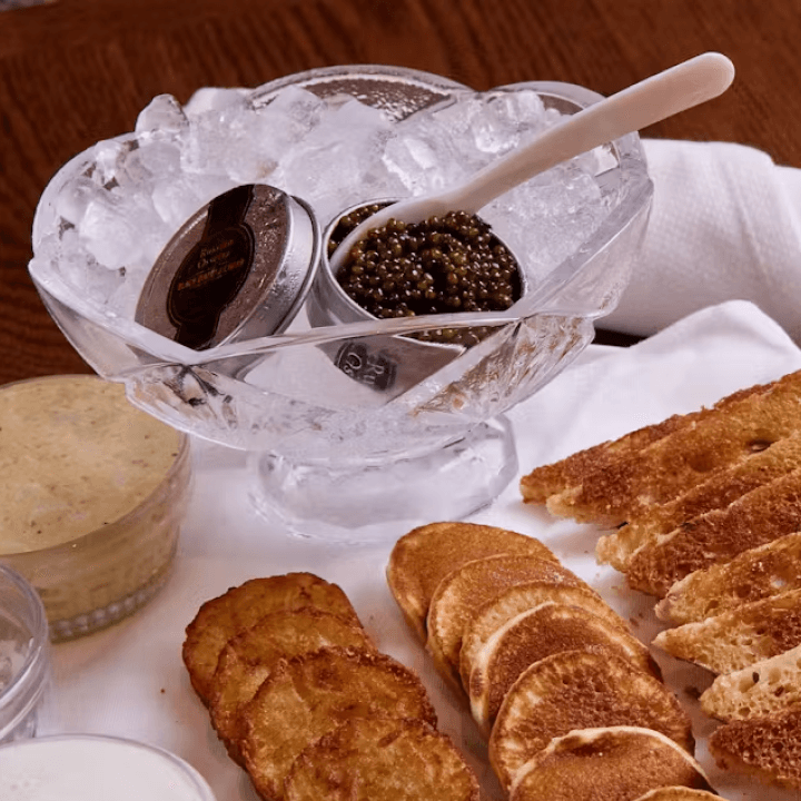 Sadelle's caviar
